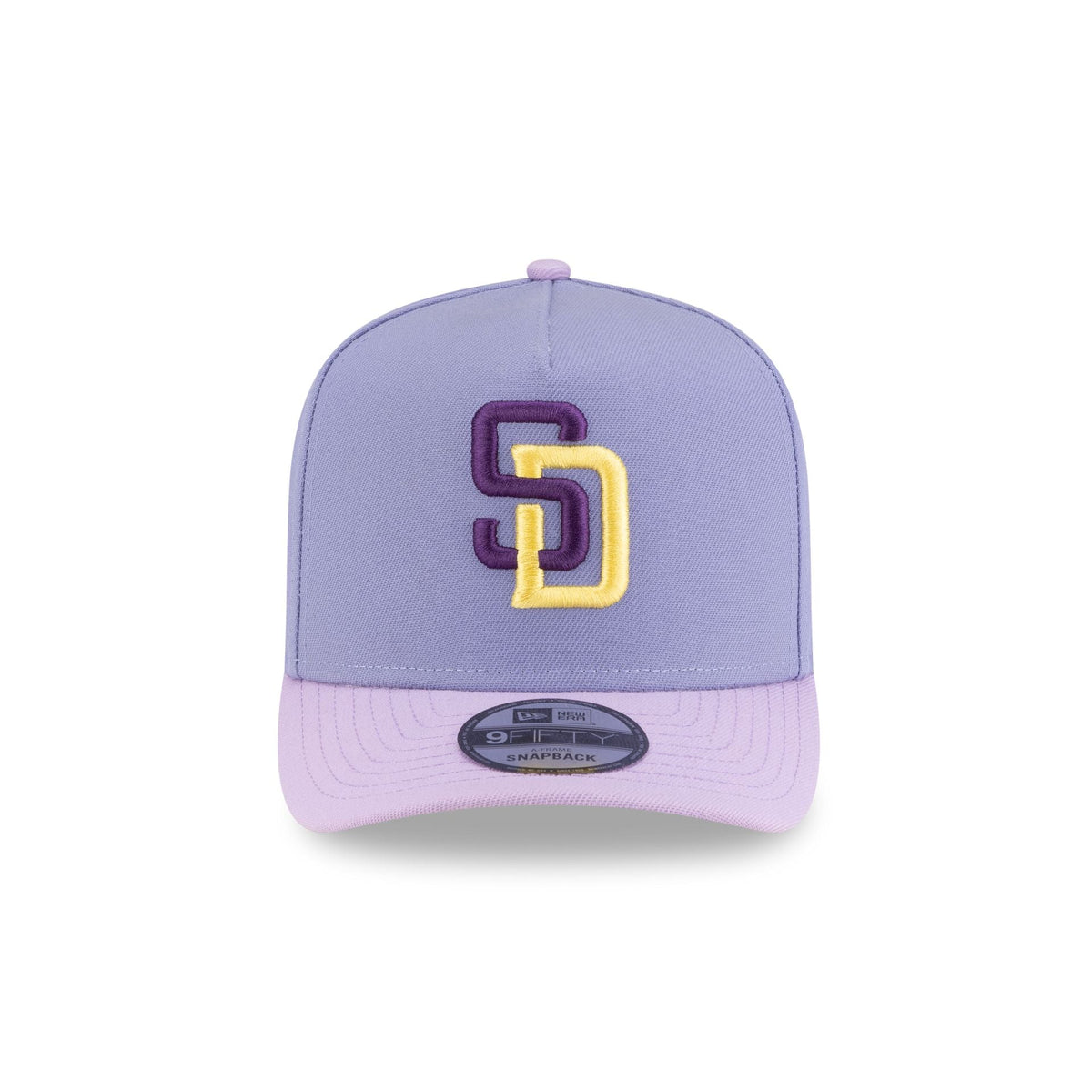San Diego Padres Lavender 9FIFTY A-Frame Snapback Hat