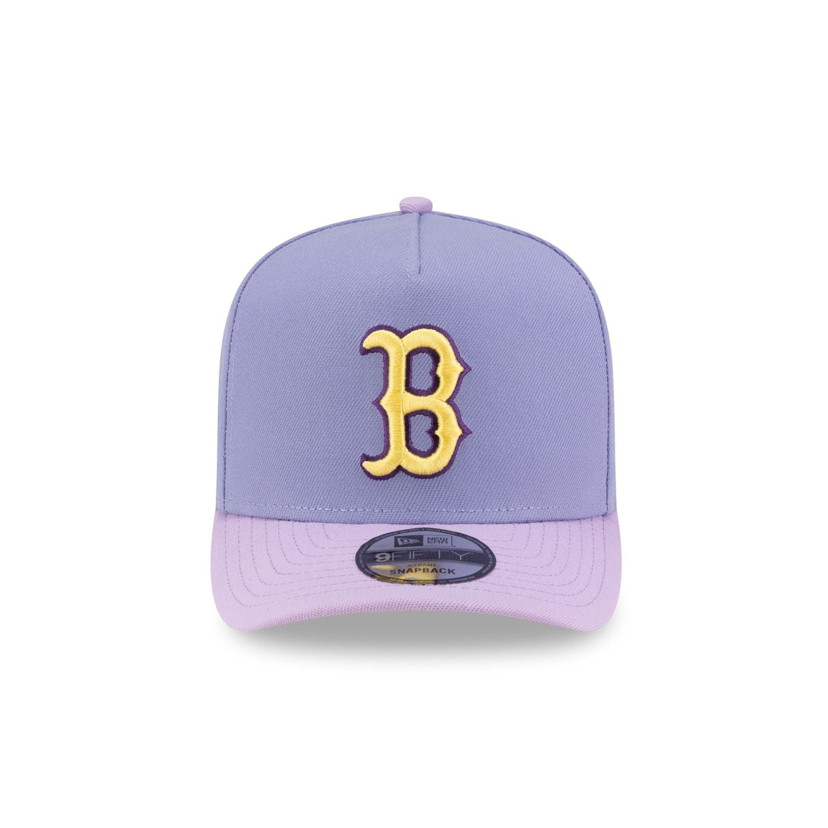 Boston Red Sox Lavender 9FIFTY A-Frame Snapback Hat