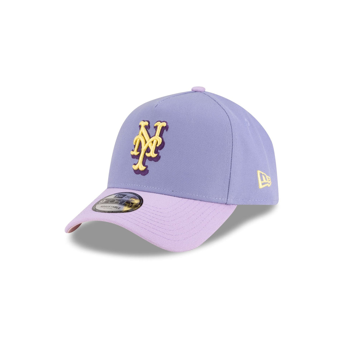 New York Mets Lavender Pink 9FORTY A-Frame Snapback Hat
