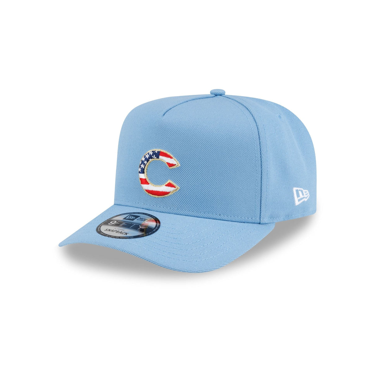 Chicago Cubs Red. White & Blue 9FIFTY A-Frame Snapback Hat
