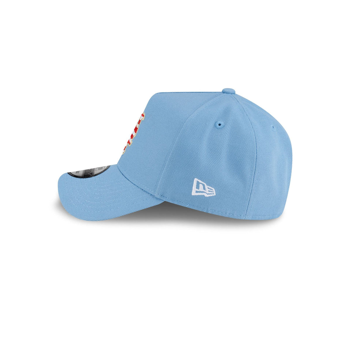 New York Mets Red. White & Blue 9FORTY A-Frame Snapback Hat